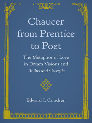 cover image of Chaucer from Prentice to Poet